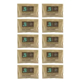 10 Pack Of 67 Gram Boveda Humidipaks - 58%