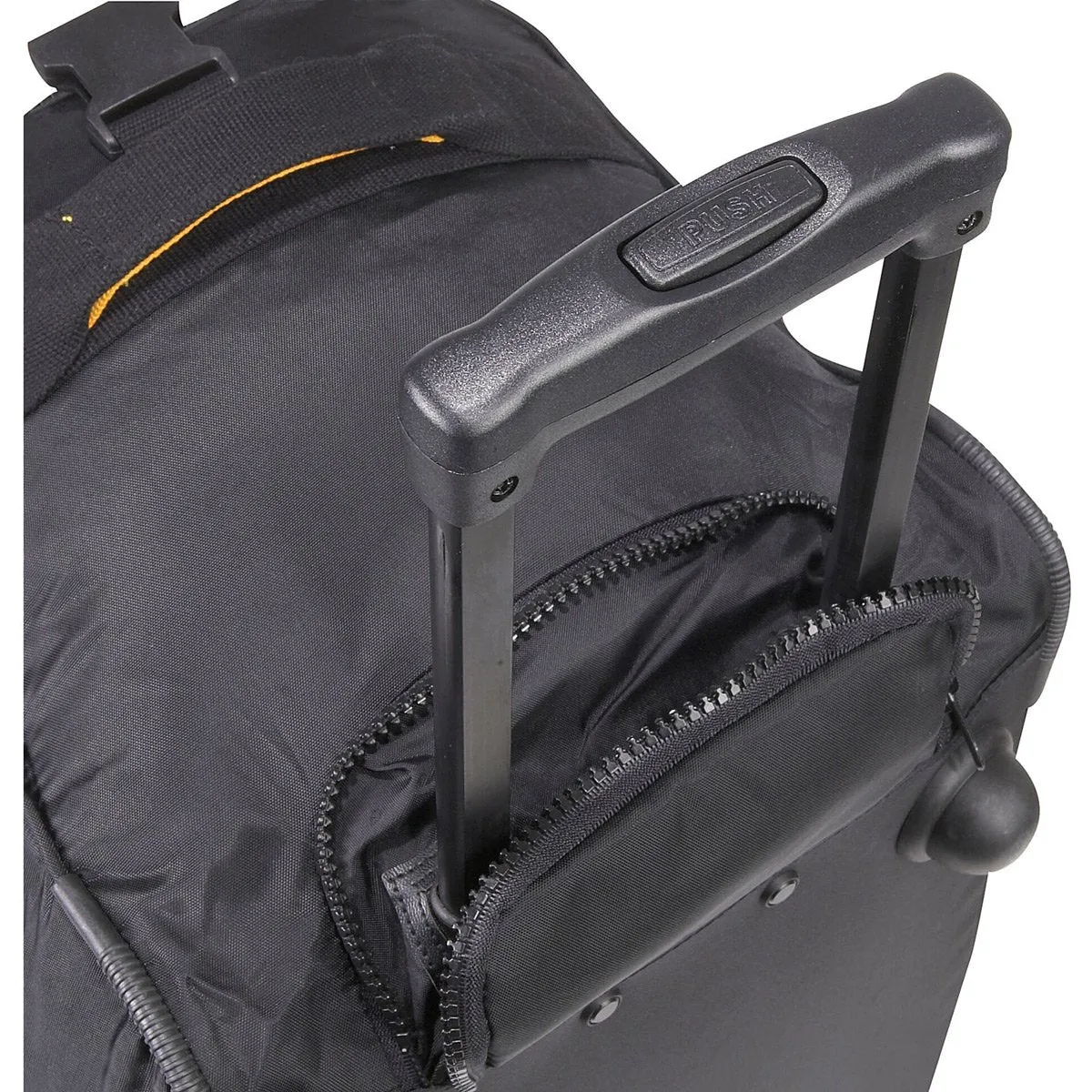 A. Saks Expandable 20In Rolling Trolley Duffel