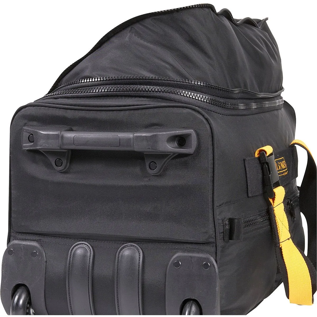 A. Saks Expandable 20In Rolling Trolley Duffel