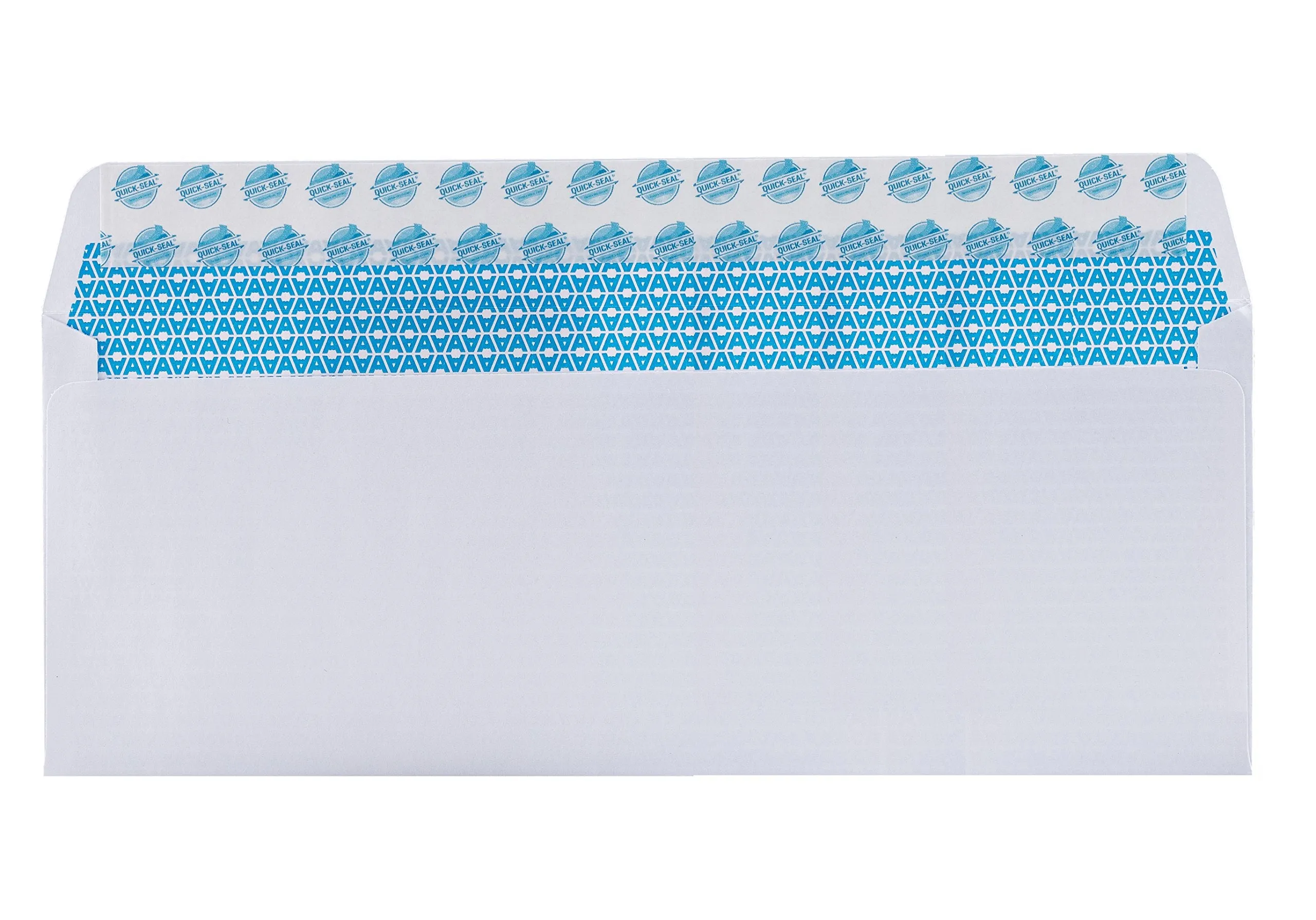 Aimoh #10 Security Self Seal Envelopes  100 Qty |No Window, EnveGuard, 4 x 9", White, 24 LB, 100 Count (34100)