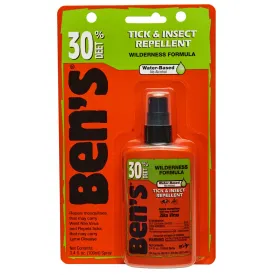 Ben's 30 Tick & Insect Repellent 3.4 oz. Pump Spray