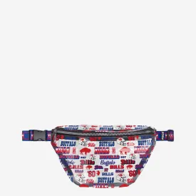 Buffalo Bills Repeat Retro Print Clear Fanny Pack