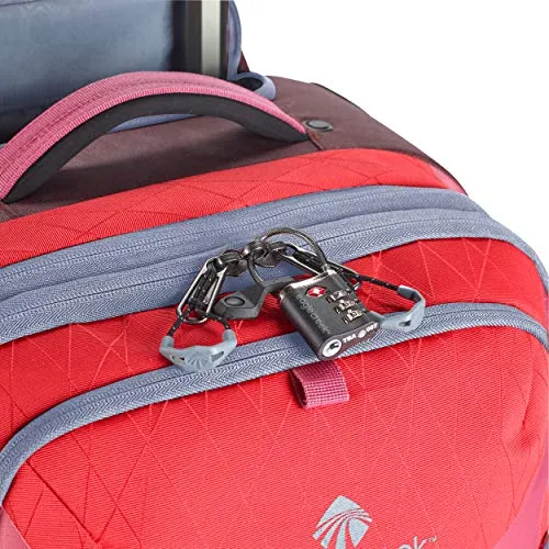 Eagle Creek Gear Warrior 4-Wheel Rolling Duffel Bag, 26-Inch, Coral Sunset