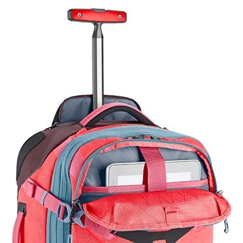 Eagle Creek Gear Warrior International Carry-On Rolling Duffel Bag, Coral Sunset