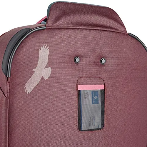 Eagle Creek Gear Warrior International Carry-On Rolling Duffel Bag, Coral Sunset