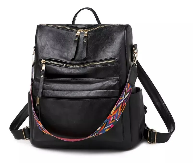 Elisa Leather Backpack