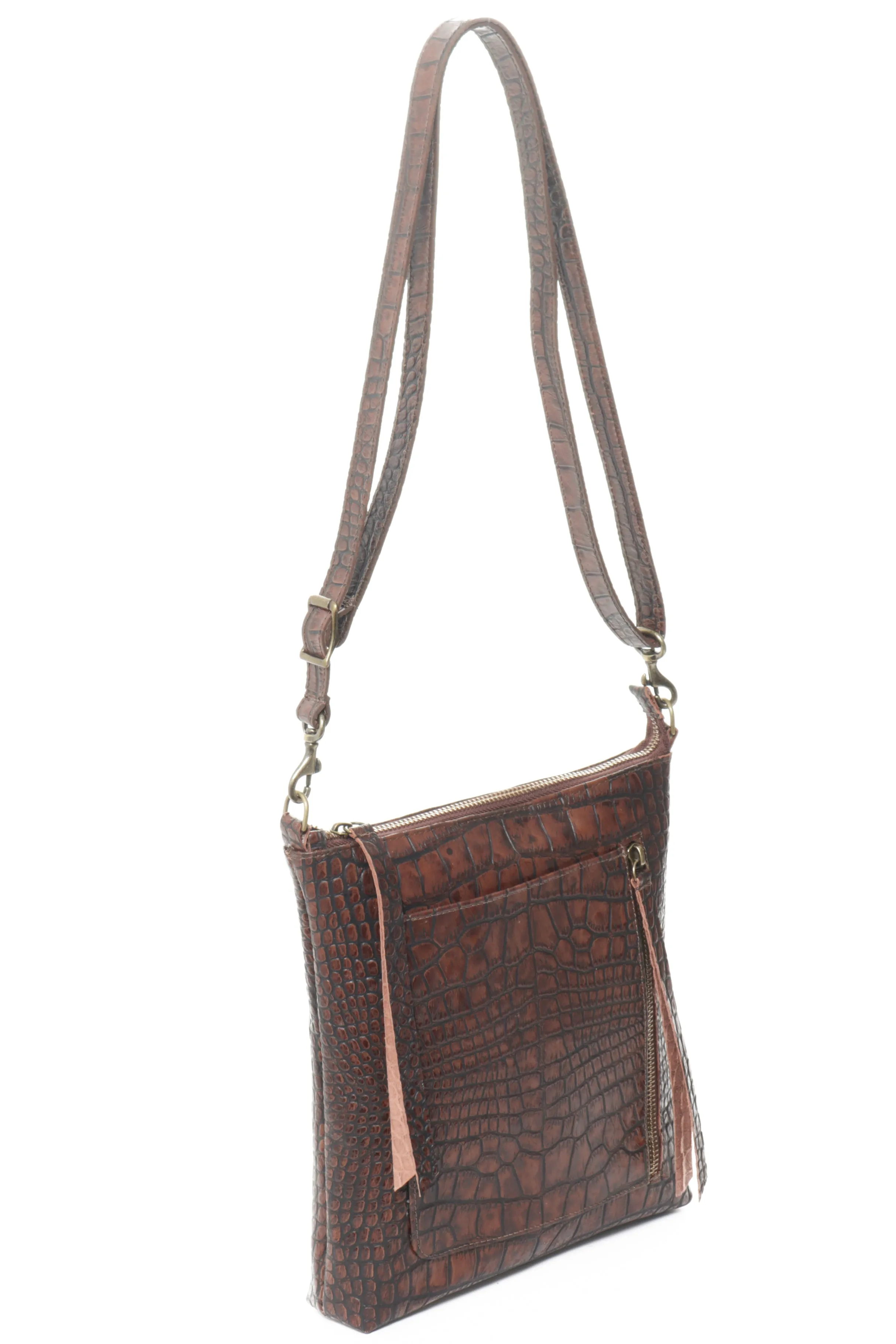 EMMA Brown Croco