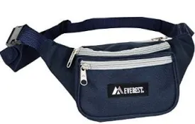 Everest Signature Waist Pack - Standard - Navy / Grey