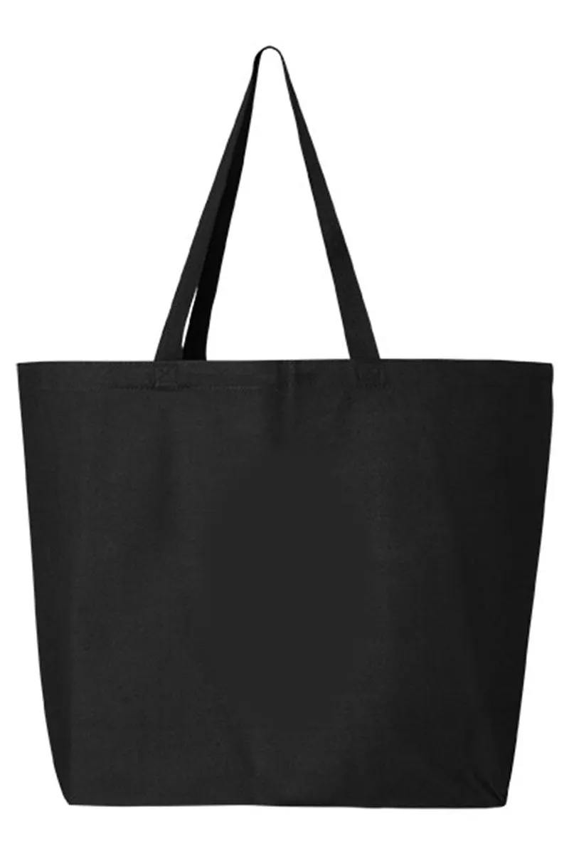 First Loved, Forever Loved Canvas Jumbo Tote