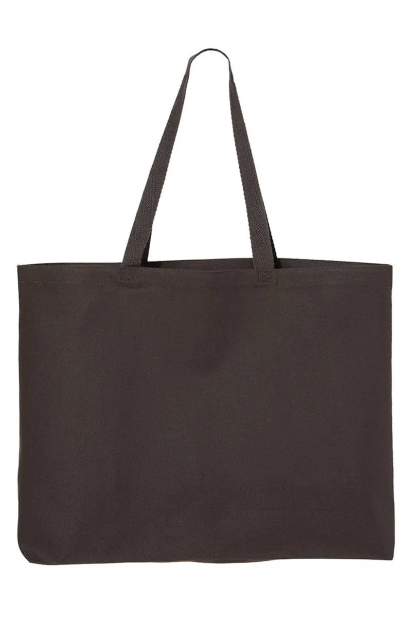 First Loved, Forever Loved Canvas Jumbo Tote