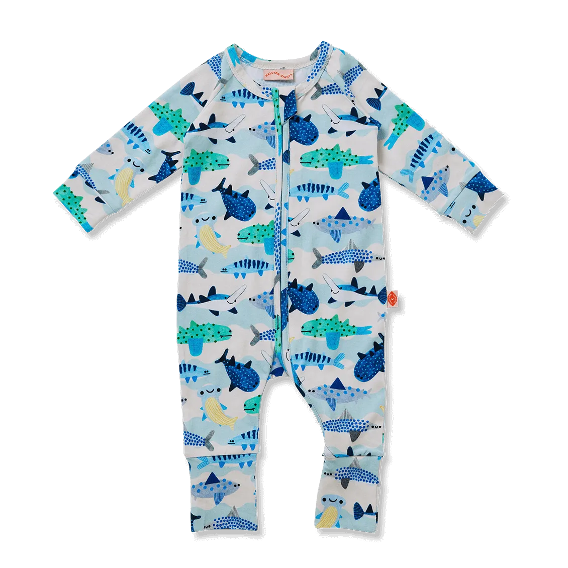 Halcyon Nights Fintastic Long Sleeve Zip Suit