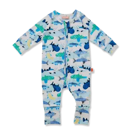 Halcyon Nights Fintastic Long Sleeve Zip Suit