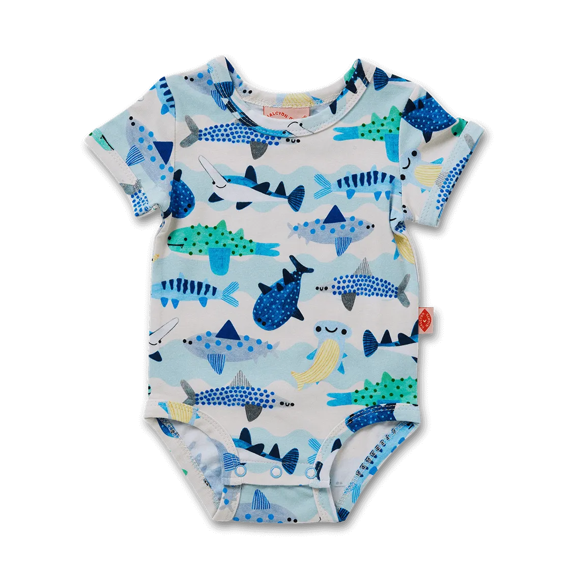 Halcyon Nights Fintastic Short Sleeve Bodysuit