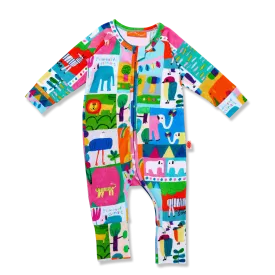 Halcyon Nights Safari Park Long Sleeve Zipsuit