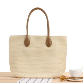 Handmade Summer Woven Straw Beach Bags