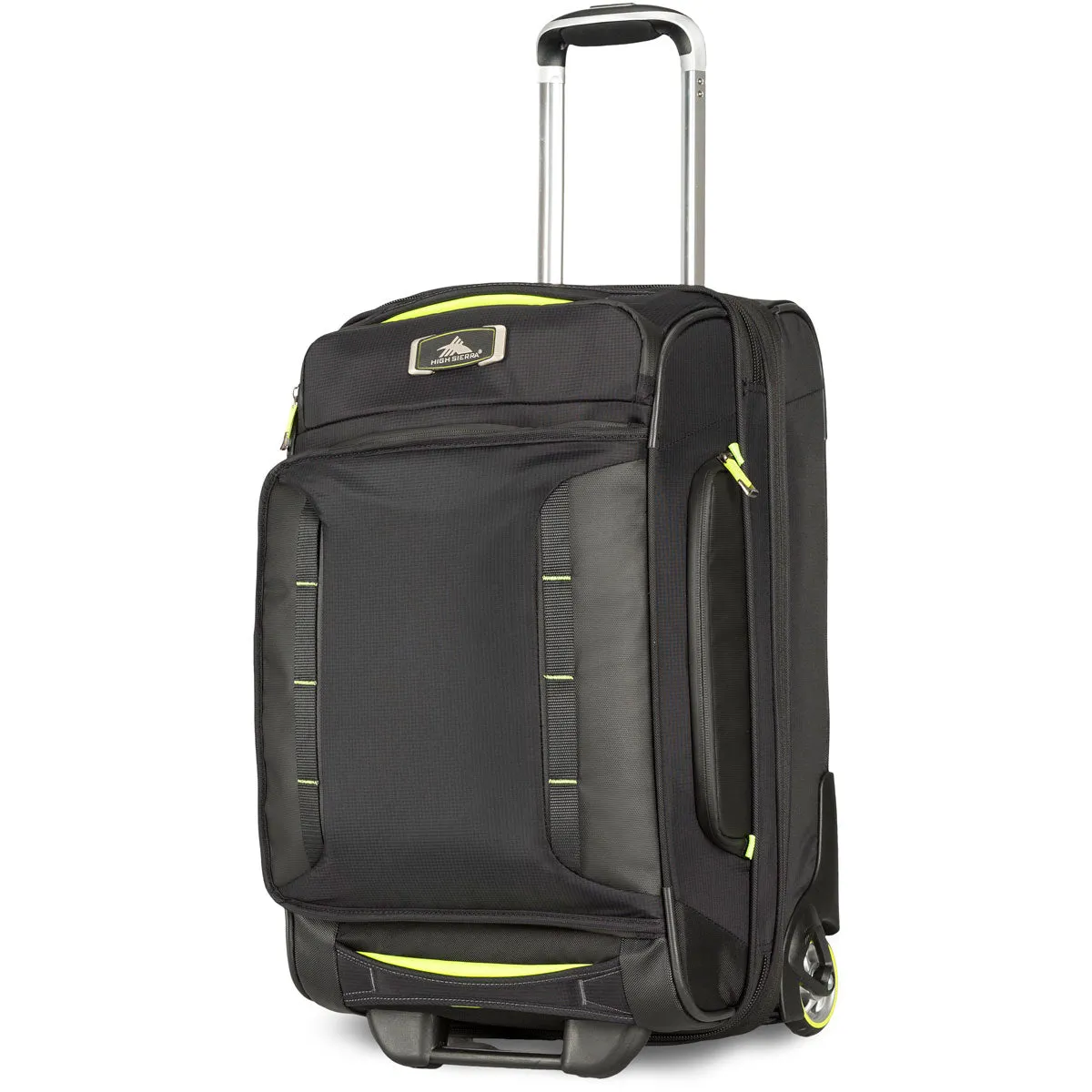 High Sierra At8 Carry On Wheeled Duffel Upright