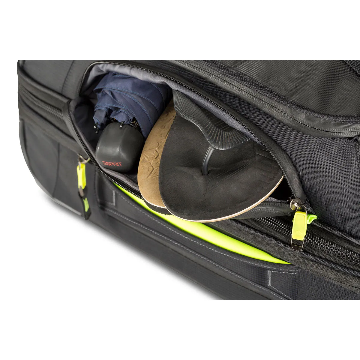High Sierra At8 Carry On Wheeled Duffel Upright