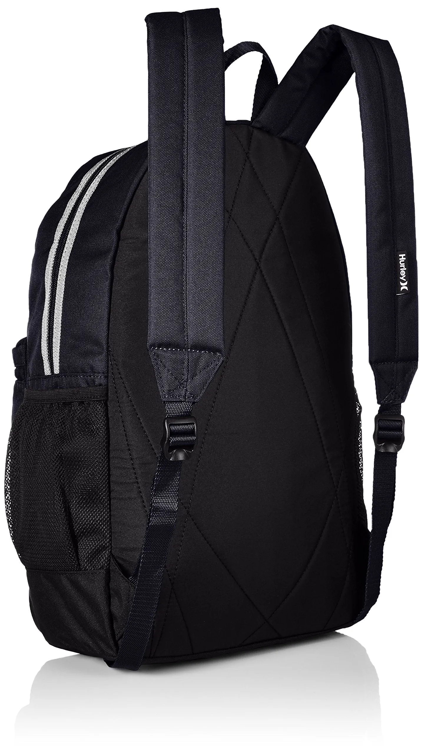 Hurley Men's Mater Backpack, Dark Obsidian/Black/White, One Size