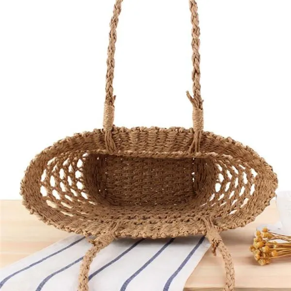 Island Straw Multi-Purpose Durable Tote Handbag