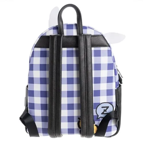 Loungefly -   Sanrio Pochacco Cosplay Plaid Mini-Backpack - Entertainment Earth Exclusive