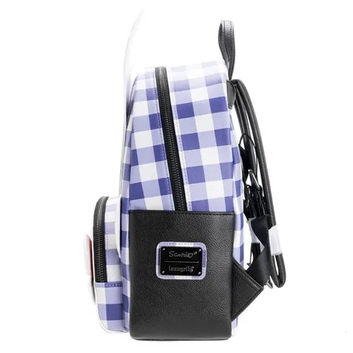 Loungefly -   Sanrio Pochacco Cosplay Plaid Mini-Backpack - Entertainment Earth Exclusive