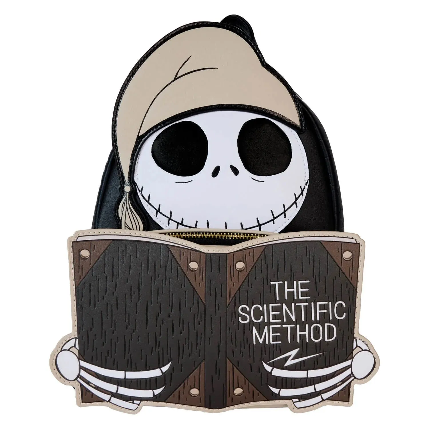 Loungefly x Disney Nightmare Before Christmas Bedtime Jack with Scientific Method Cosplay Mini Backpack