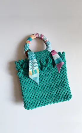 Macrame Bag - Teal
