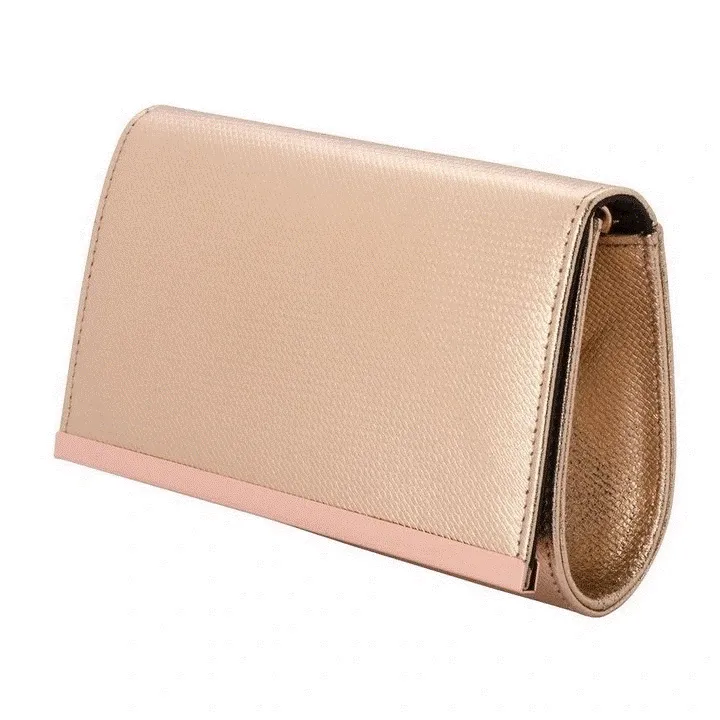 OLGA BERG OB2017 Maddie Rose Gold Clutch