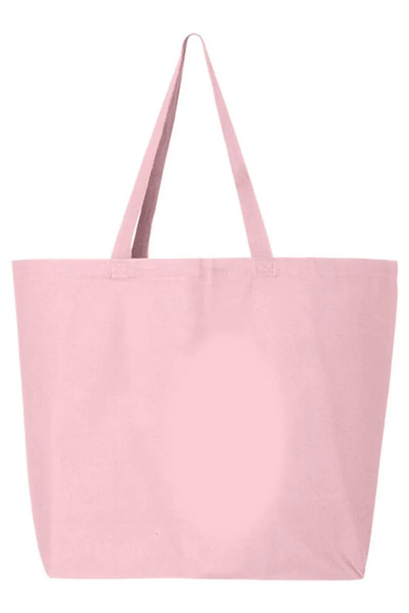 Orange Groovy Mama Canvas Jumbo Tote