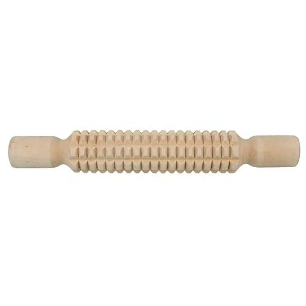 Pattern Rolling Pins Wooden Pack of 4