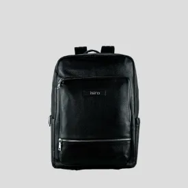 Raven Leather Backpack