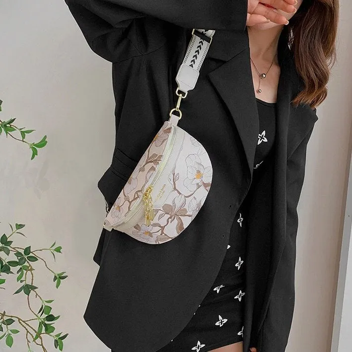 The Spring Floral Fanny Pack Crossbody Bags for Women