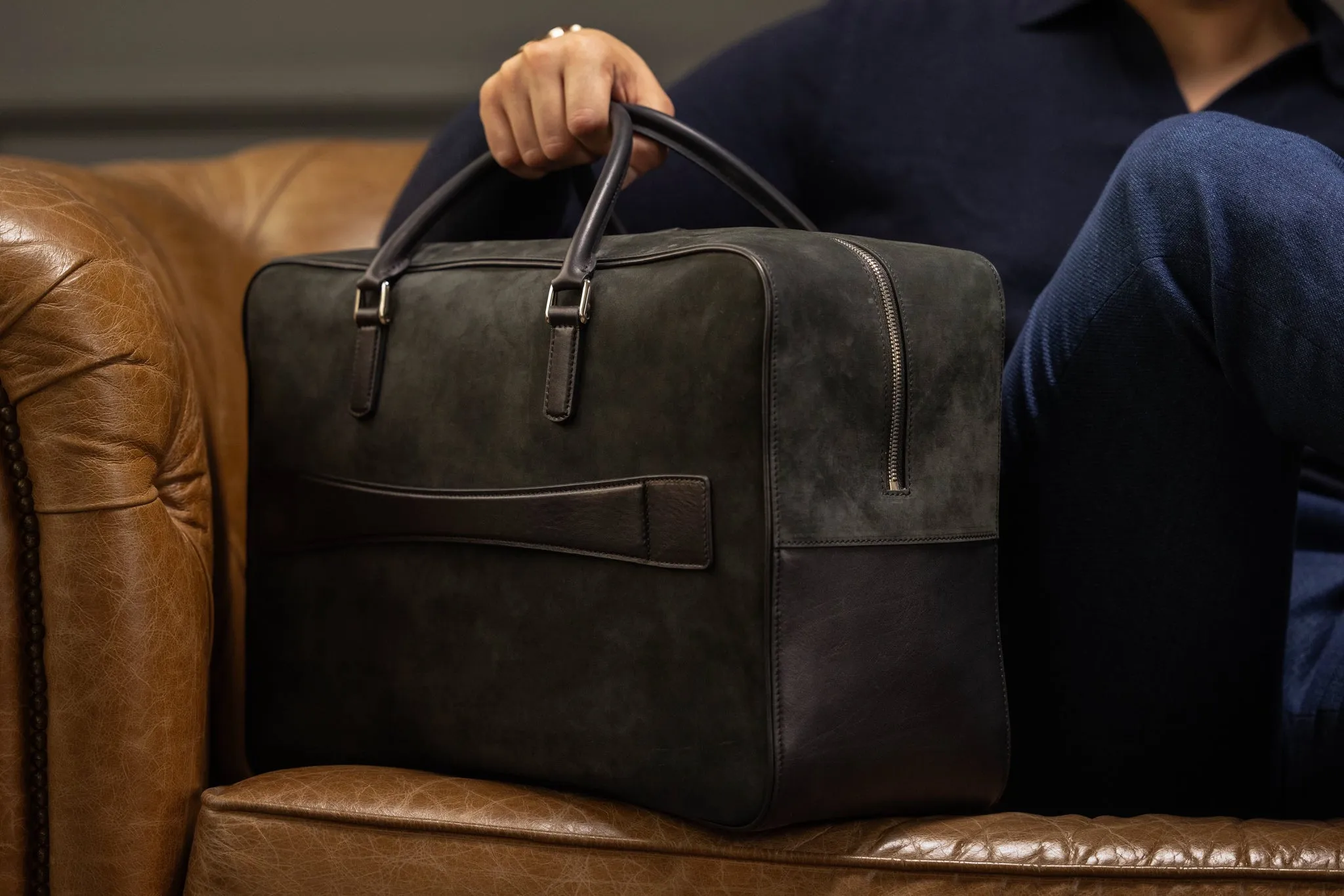 Weekender Bag - Nubuck Black