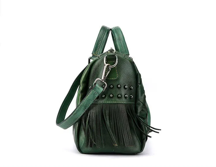 Womens Western Woven Leather Crossbody Purse Leather Handbags For Women